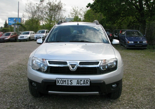 Dacia Duster cena 25900 przebieg: 142947, rok produkcji 2013 z Bytom Odrzański małe 631